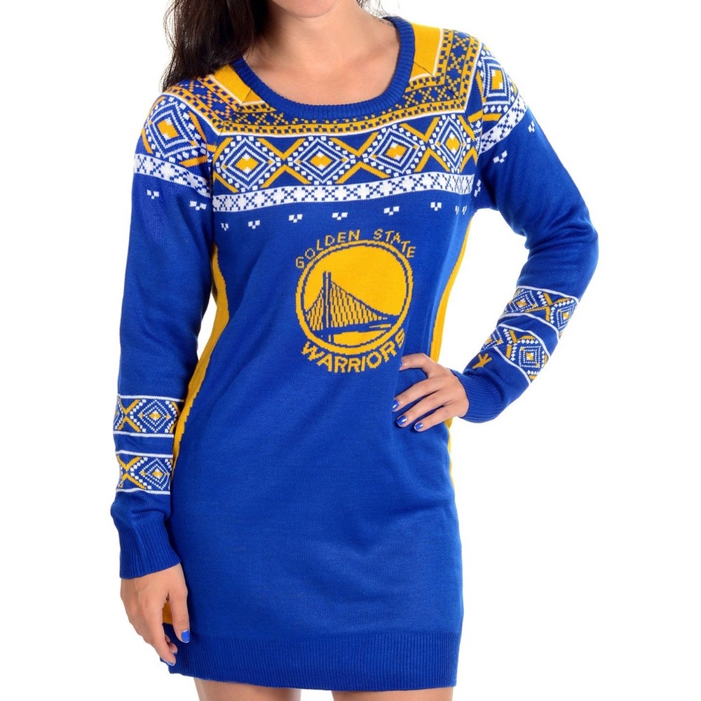 Golden State Warriors by Klew Sweater Dress